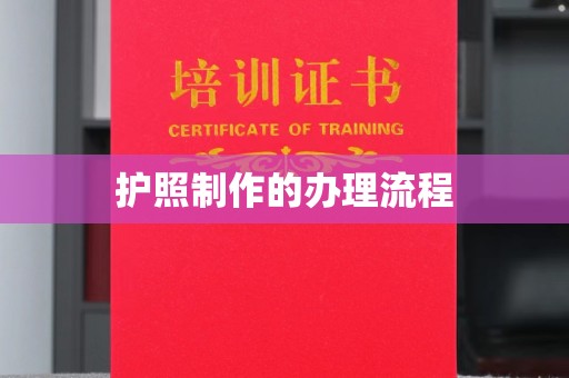 莲都护照制作的办理流程