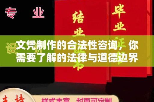 莲都文凭制作的合法性咨询，你需要了解的法律与道德边界