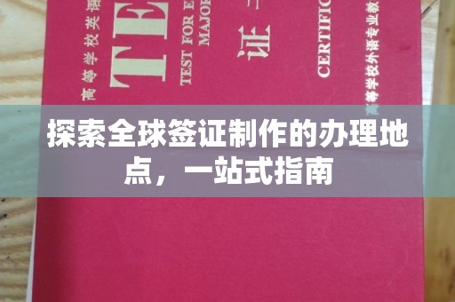 莲都探索全球签证制作的办理地点，一站式指南