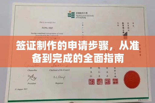 莲都签证制作的申请步骤，从准备到完成的全面指南
