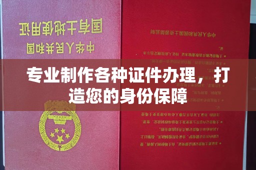 莲都专业制作各种证件办理，打造您的身份保障