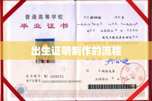 莲都出生证明制作的流程