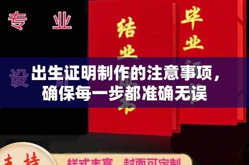 莲都出生证明制作的注意事项，确保每一步都准确无误