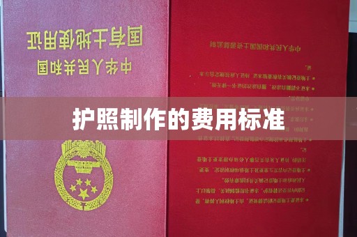 莲都护照制作的费用标准