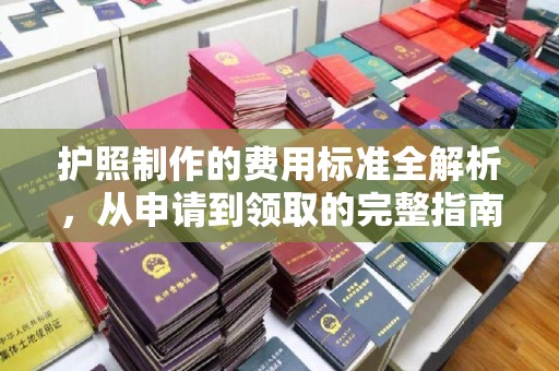 莲都护照制作的费用标准全解析，从申请到领取的完整指南